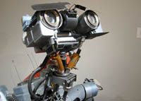 Short Circuit - Number Five, head